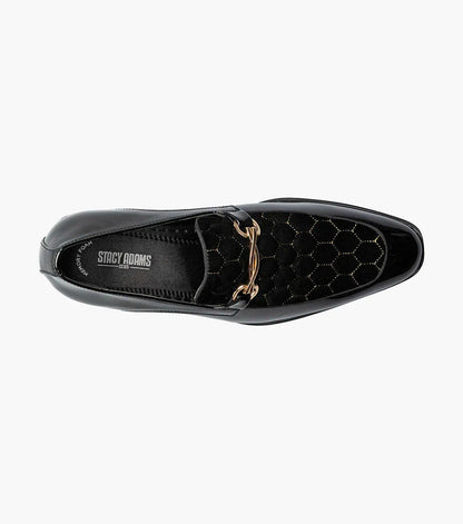 The Sprague – Black | Moc Toe Bit Slip-On Loafer – view 4 – KCT Menswear