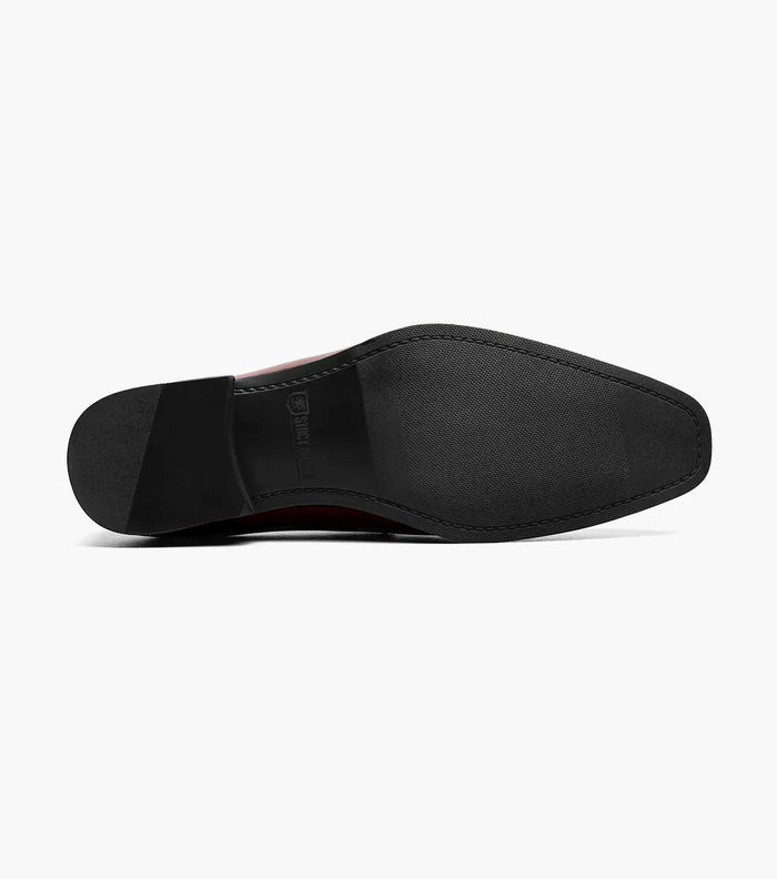 The Sprague – Burgundy | Moc Toe Bit Slip-On Loafer – view 3 – KCT Menswear