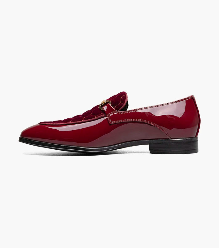 The Sprague – Burgundy | Moc Toe Bit Slip-On Loafer – view 5 – KCT Menswear