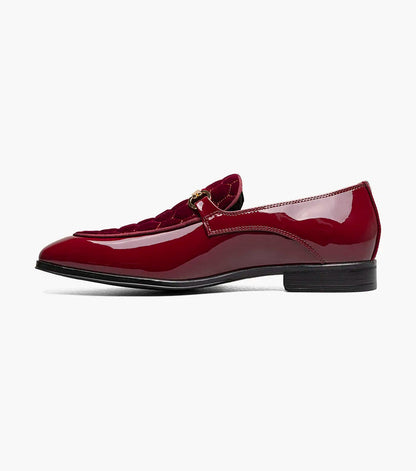 The Sprague – Burgundy | Moc Toe Bit Slip-On Loafer – view 5 – KCT Menswear