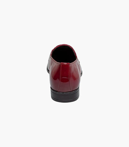 The Sprague – Burgundy | Moc Toe Bit Slip-On Loafer – view 7 – KCT Menswear