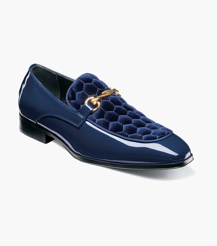 The Sprague – Navy | Moc Toe Bit Slip-On Loafer – KCT Menswear