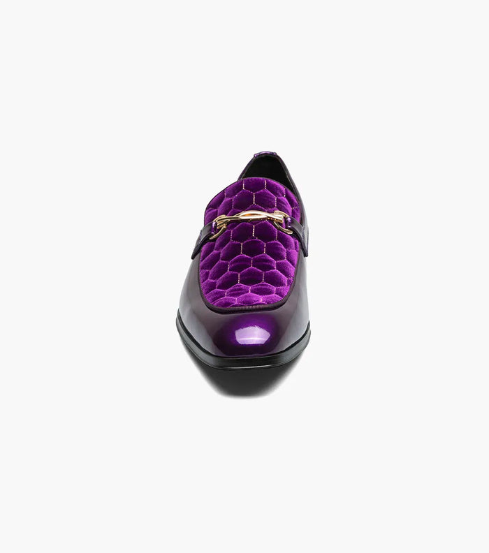 The Sprague – Purple | Moc Toe Bit Slip-On Loafer – view 6 – KCT Menswear