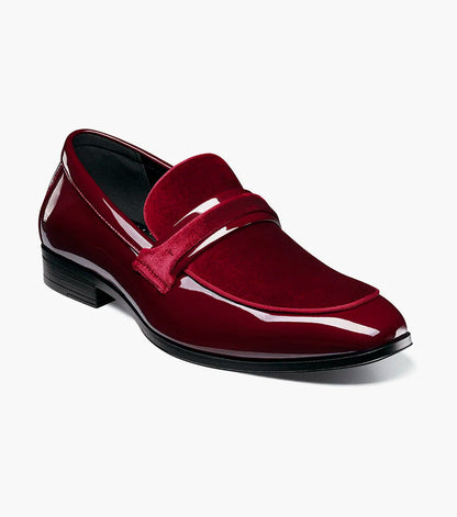 The Spratley – Burgundy | Moc Toe Saddle Loafer – KCT Menswear