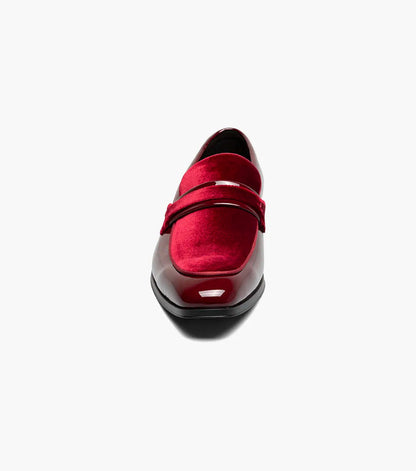 The Spratley – Burgundy | Moc Toe Saddle Loafer – view 6 – KCT Menswear