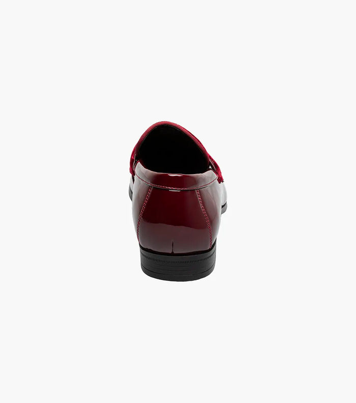 The Spratley – Burgundy | Moc Toe Saddle Loafer – view 7 – KCT Menswear