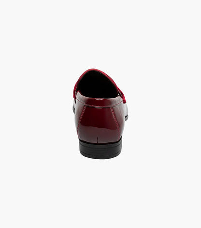 The Spratley – Burgundy | Moc Toe Saddle Loafer – view 7 – KCT Menswear