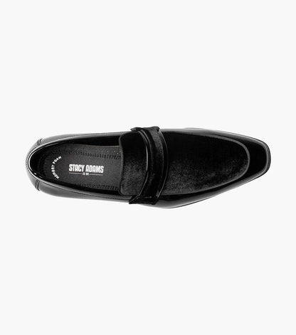 The Spratley – Classic Black | Moc Toe Saddle Loafer – view 4 – KCT Menswear