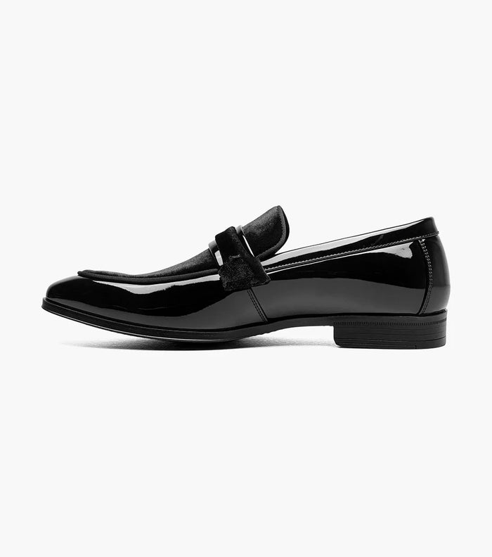 The Spratley – Classic Black | Moc Toe Saddle Loafer – view 5 – KCT Menswear