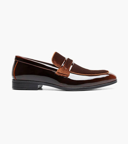 The Spratley – Cognac Brown | Moc Toe Saddle Loafer – view 2 – KCT Menswear