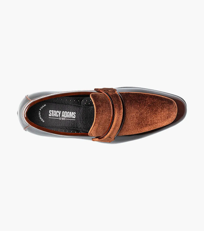 The Spratley – Cognac Brown | Moc Toe Saddle Loafer – view 4 – KCT Menswear