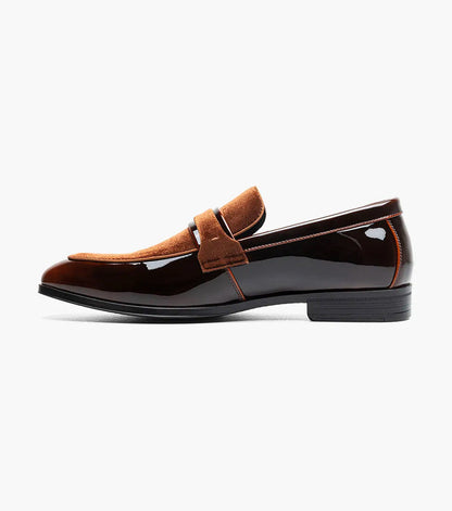 The Spratley – Cognac Brown | Moc Toe Saddle Loafer – view 5 – KCT Menswear
