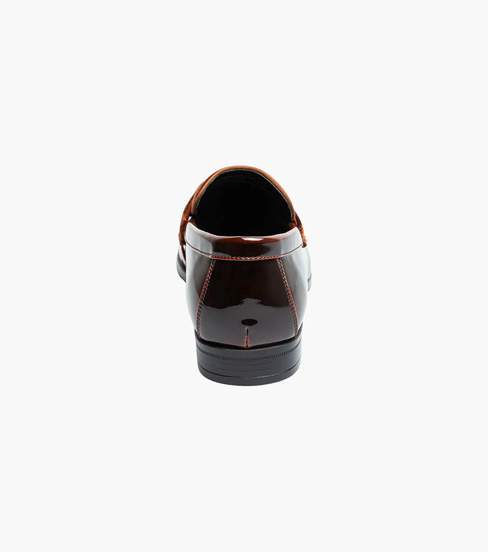 The Spratley – Cognac Brown | Moc Toe Saddle Loafer – view 7 – KCT Menswear