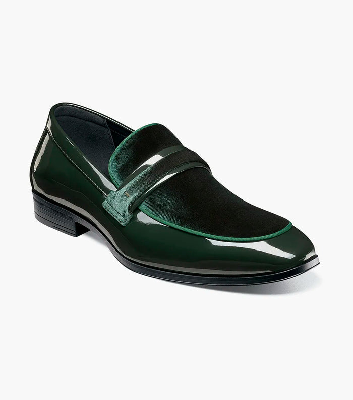 The Spratley – Forest Green | Moc Toe Saddle Loafer – KCT Menswear