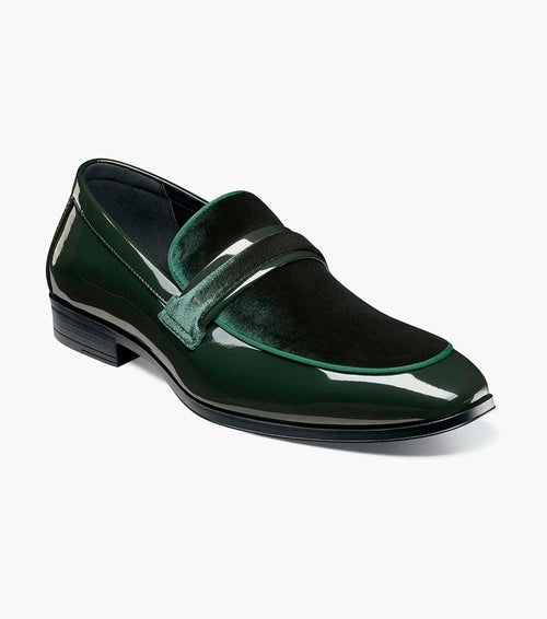The Spratley – Forest Green | Moc Toe Saddle Loafer – KCT Menswear