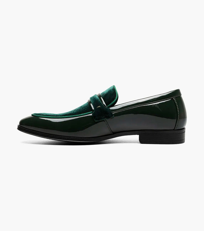 The Spratley – Forest Green | Moc Toe Saddle Loafer – view 5 – KCT Menswear