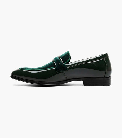 The Spratley – Forest Green | Moc Toe Saddle Loafer – view 5 – KCT Menswear