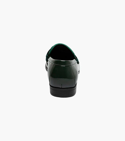 The Spratley – Forest Green | Moc Toe Saddle Loafer – view 7 – KCT Menswear