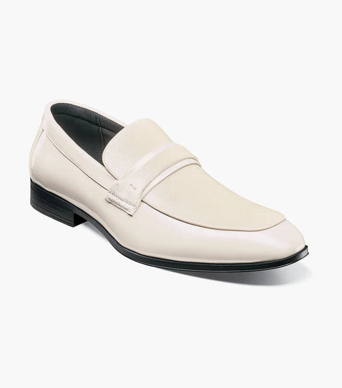The Spratley – Ivory | Moc Toe Saddle Loafer – KCT Menswear