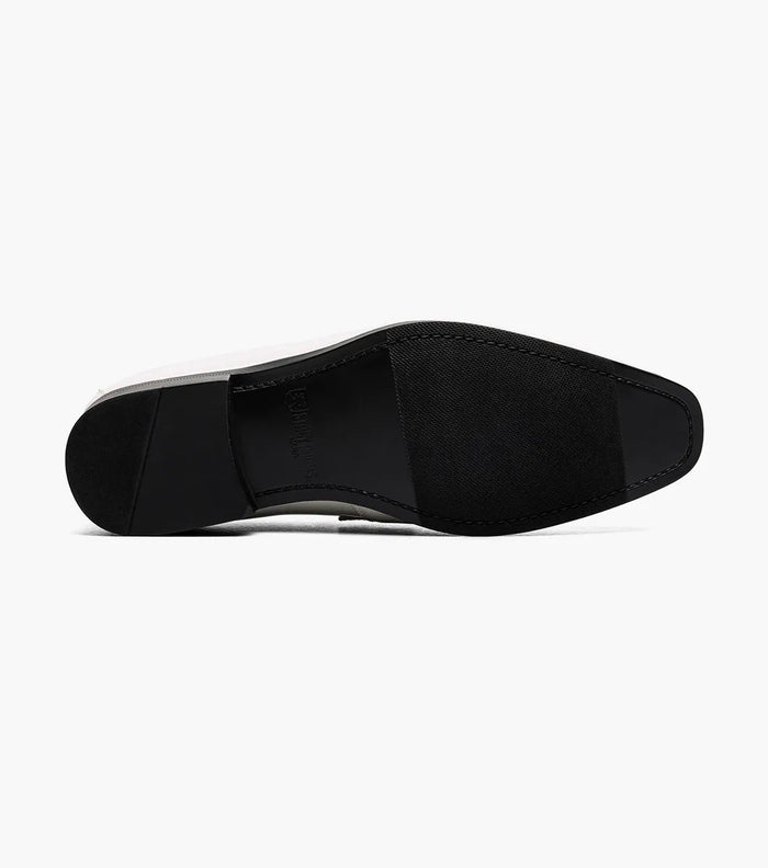 The Spratley – Ivory | Moc Toe Saddle Loafer – view 3 – KCT Menswear