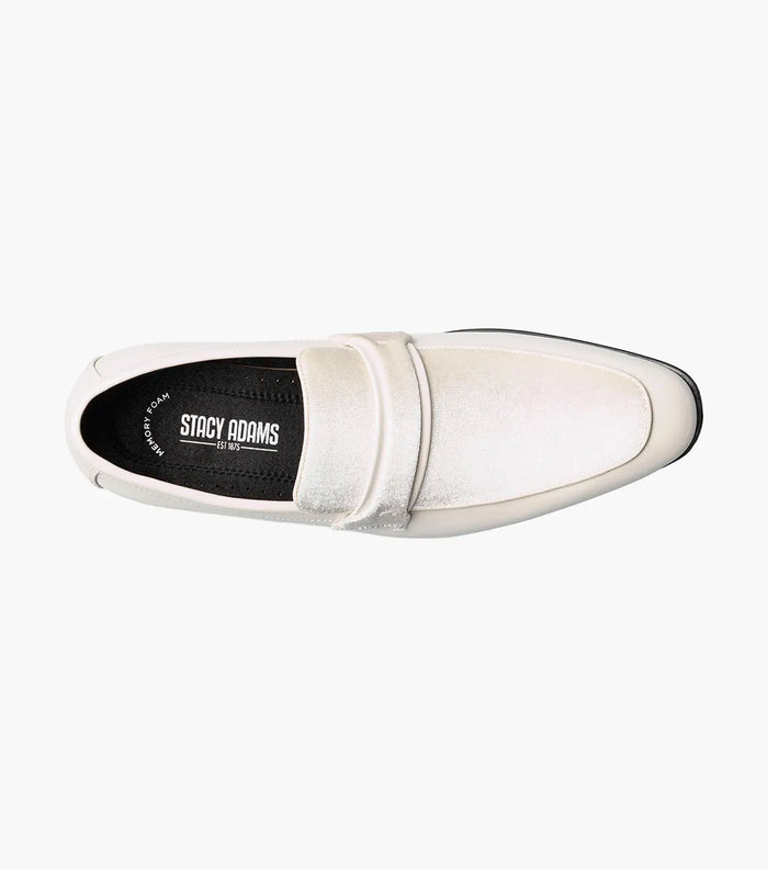 The Spratley – Ivory | Moc Toe Saddle Loafer – view 4 – KCT Menswear