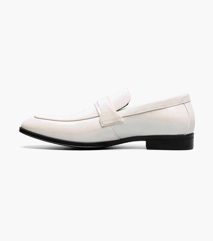 The Spratley – Ivory | Moc Toe Saddle Loafer – view 5 – KCT Menswear