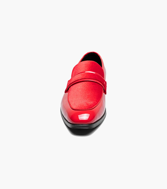The Spratley – Red | Moc Toe Saddle Loafer – view 6 – KCT Menswear