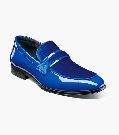 The Spratley – Royal Blue | Moc Toe Saddle Loafer – KCT Menswear