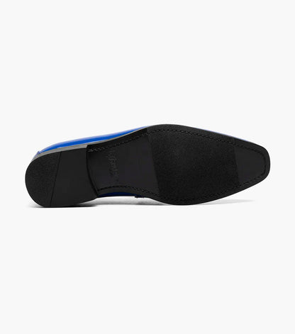 The Spratley – Royal Blue | Moc Toe Saddle Loafer – view 3 – KCT Menswear