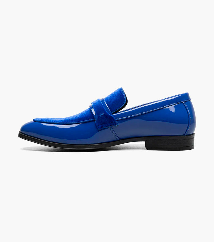 The Spratley – Royal Blue | Moc Toe Saddle Loafer – view 5 – KCT Menswear