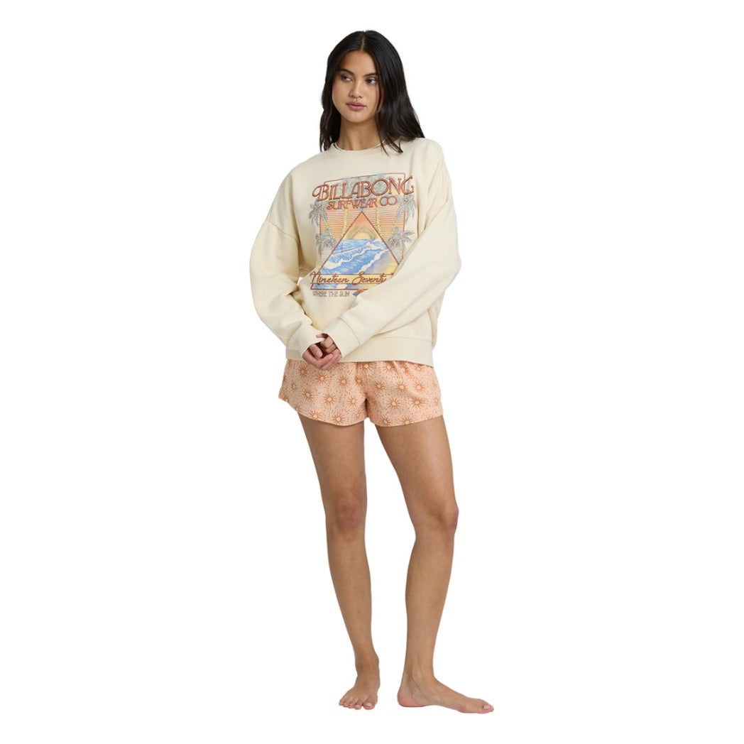 BILLABONG - ECHO CREWNECK SWEATSHIRT | Winter White