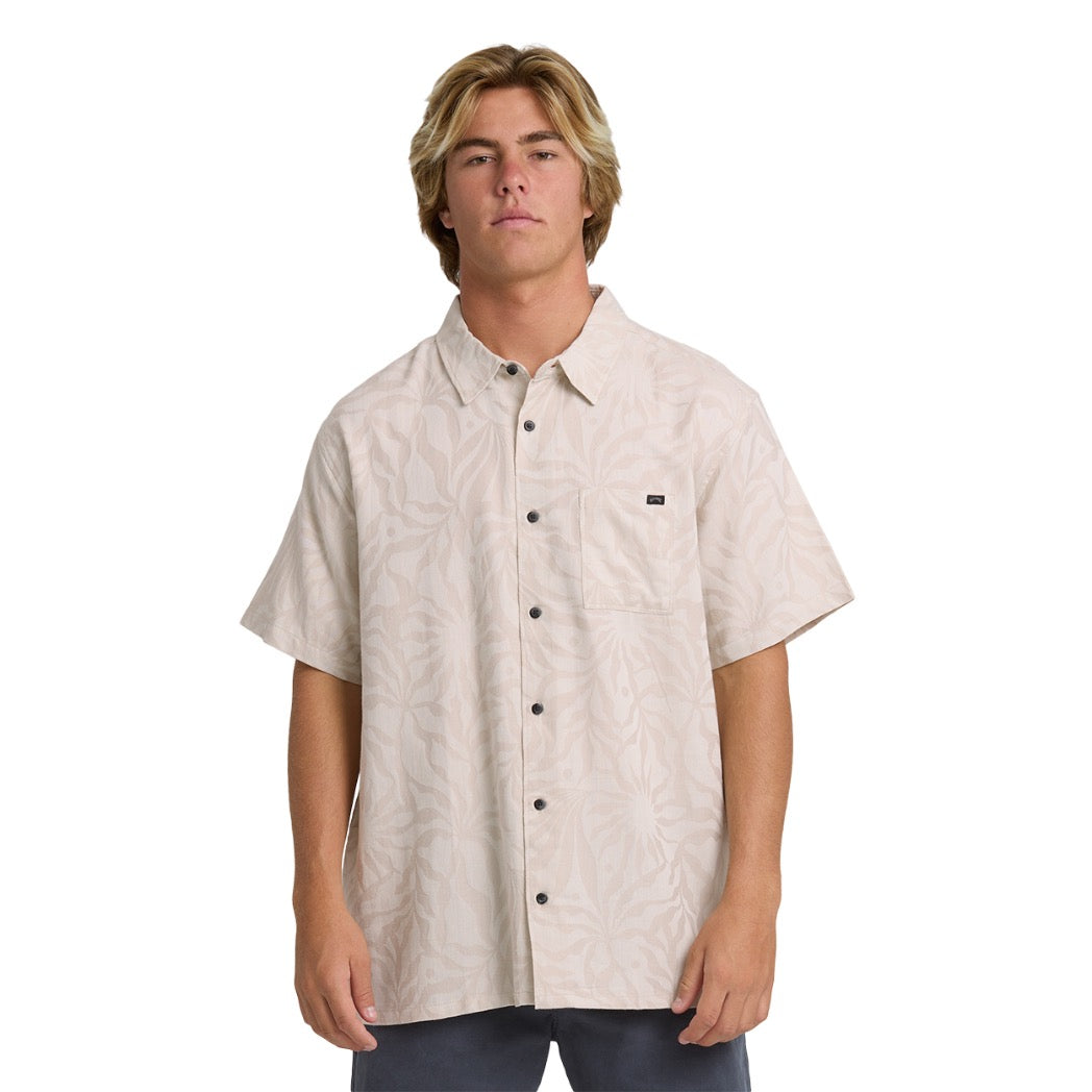 BILLABONG - SUNDAYS JACQUARD SS BUTTON-UP | Ash