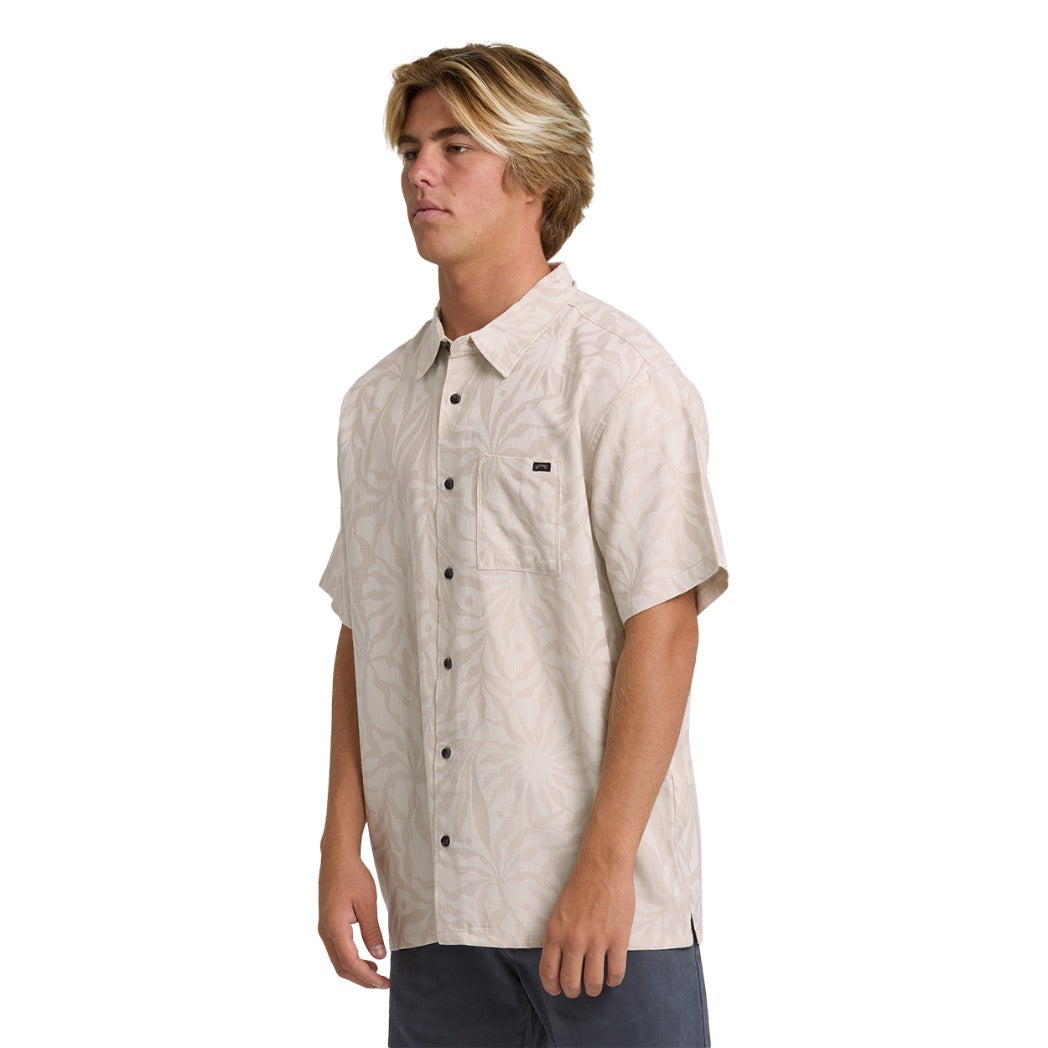 BILLABONG - SUNDAYS JACQUARD SS BUTTON-UP | Ash