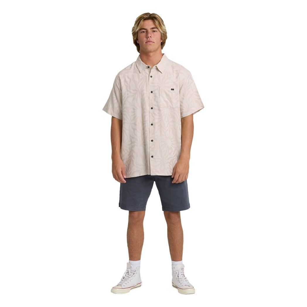 BILLABONG - SUNDAYS JACQUARD SS BUTTON-UP | Ash