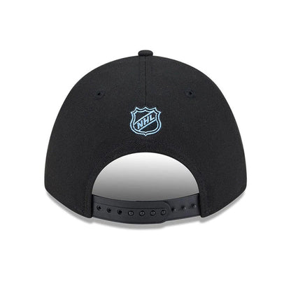 This is a Utah Mammoth NHL Team Black 9FORTY M-Crown Adjustable Cap 7