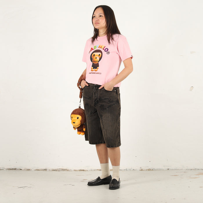 W' 3D Baby Milo T-Shirt - Pink