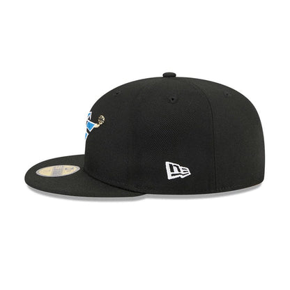 Pictured is this NBA Hardwood Classic Washington Wizards 59FIFTY Fitted cap in black. 6