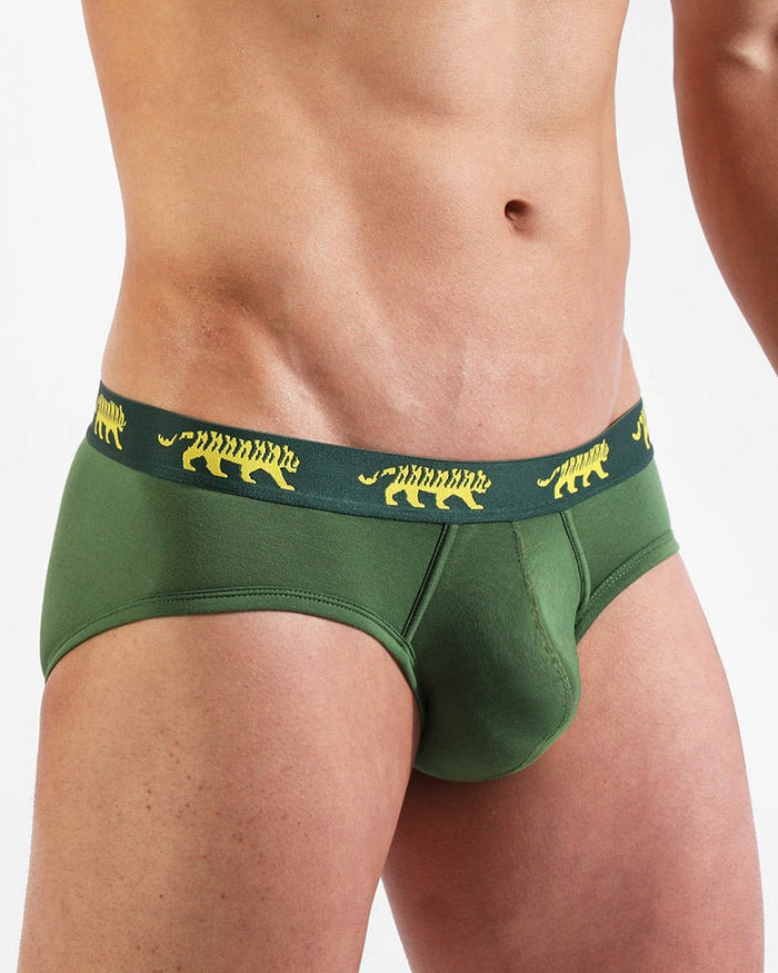 Zoo Pants Brief - Jungle Green (Tiger) - | UNDERSTAND - | MAD Lifestyle
