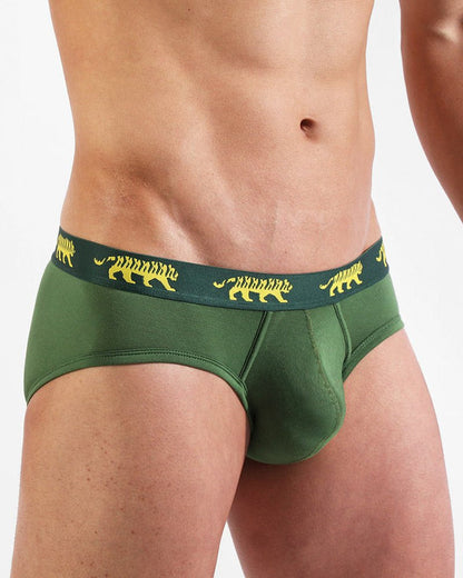Zoo Pants Brief - Jungle Green (Tiger) - | UNDERSTAND - | MAD Lifestyle